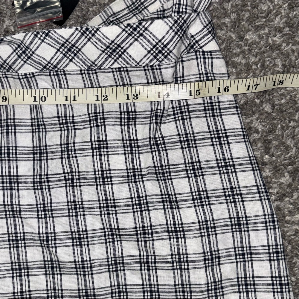 Forever 21 Black and White Plaid Dress - Picture 5 of 6